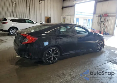 2021 Honda Civic Sport из США, поврежденный, VIN 2HGFC2F8XMH549993